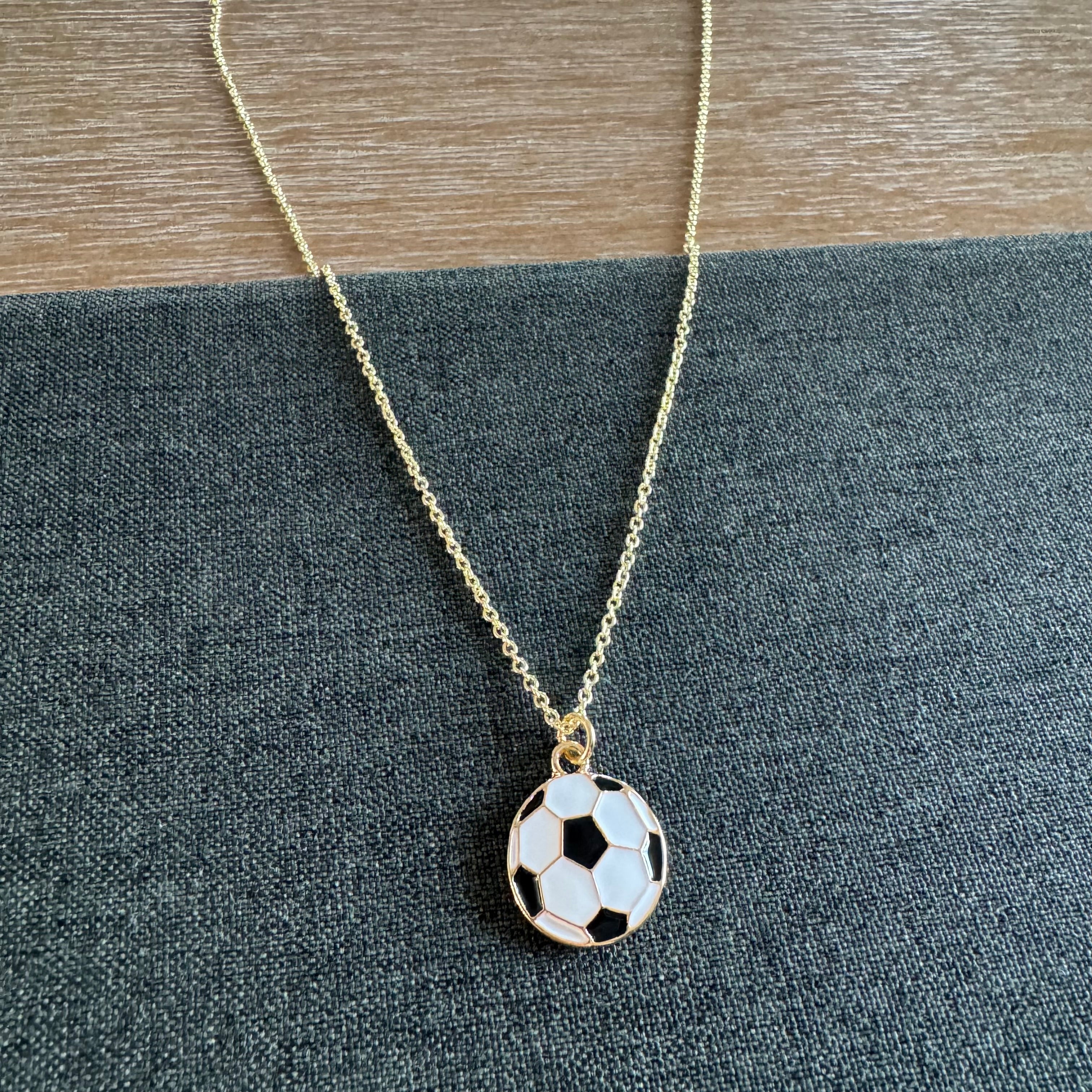 Soccer Casen Necklace