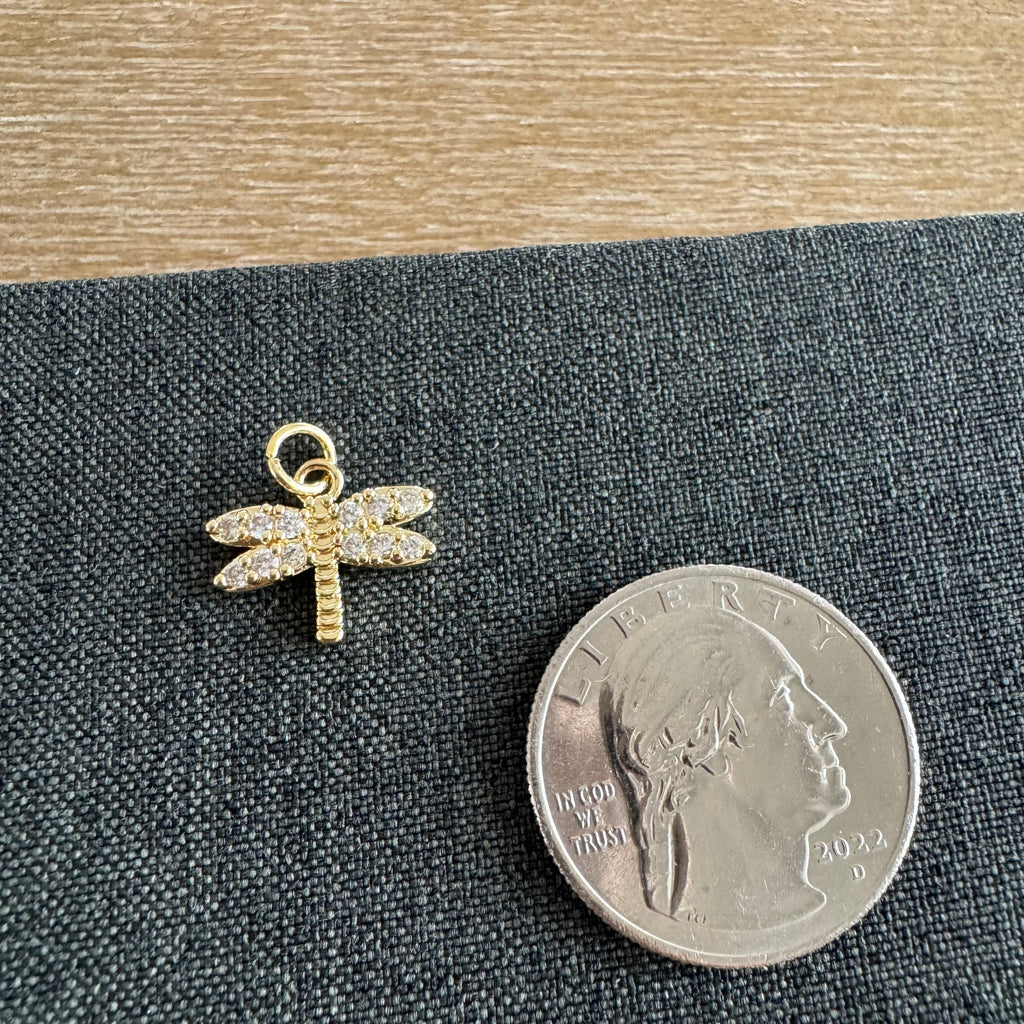 Lo Dragonfly Charm