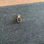 Frame Stone Charm black