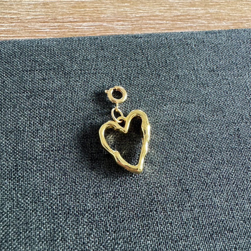 Halee Heart Charm with clasp