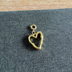 Halee Heart Charm with clasp