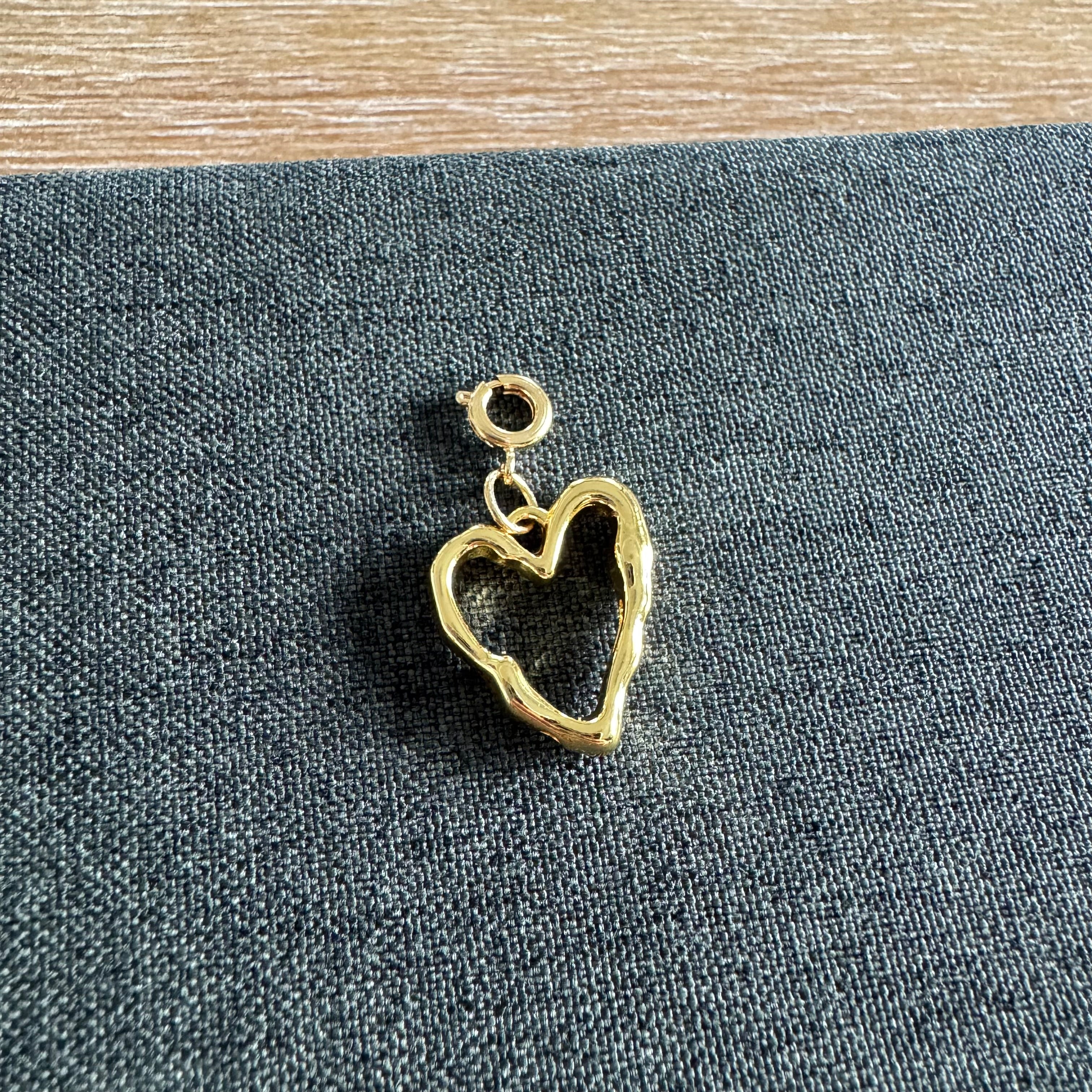 Halee Heart Charm with clasp