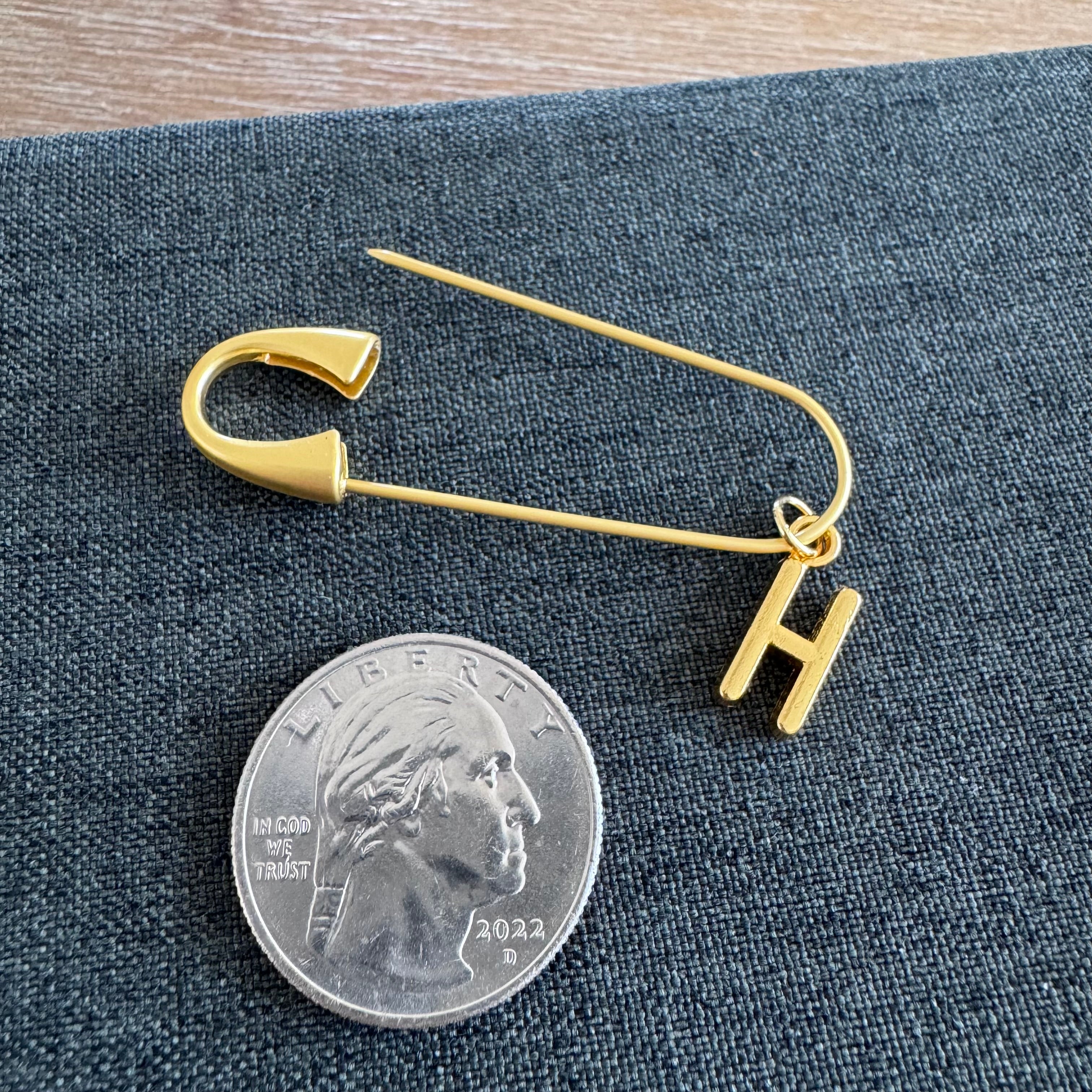 Mod Pin with Initial