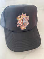 Football Collage Black Hat